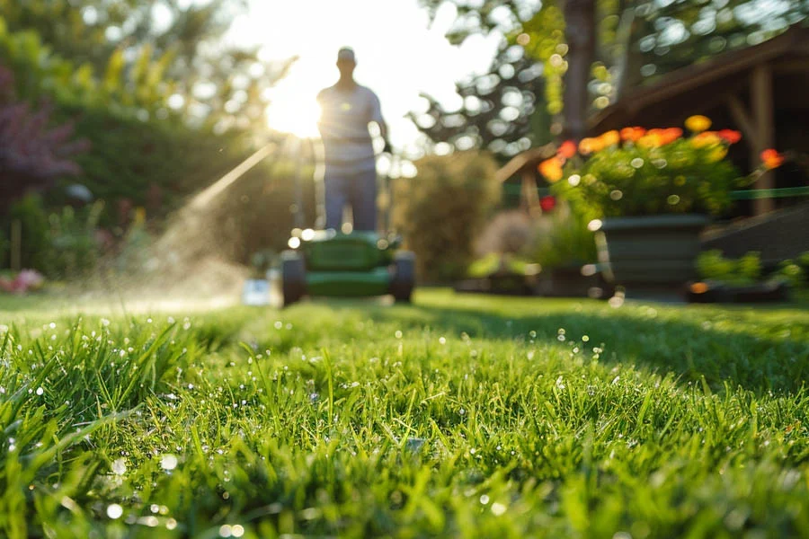 self propelled lawn mower